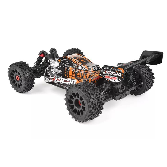Corally Syncro-2 1/8 Brushless 3-4S 2WD RC Buggy ARTR (no Batt/Cgr) - Orange