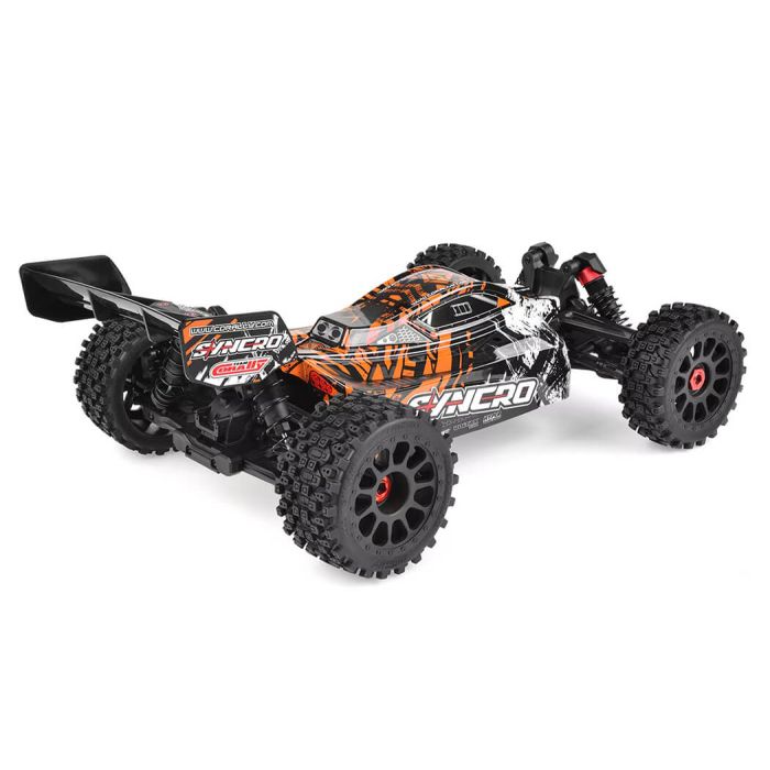 Corally Syncro-2 1/8 Brushless 3-4S 2WD RC Buggy ARTR (no Batt/Cgr) - Orange