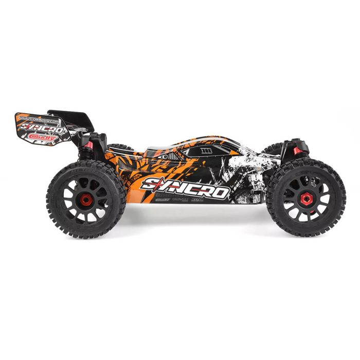 Corally Syncro-2 1/8 Brushless 3-4S 2WD RC Buggy ARTR (no Batt/Cgr) - Orange