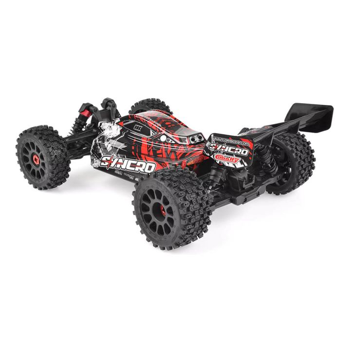 Corally Syncro-2 1/8 Brushless 3-4S 2WD RC Buggy ARTR (no Batt/Cgr) - Red