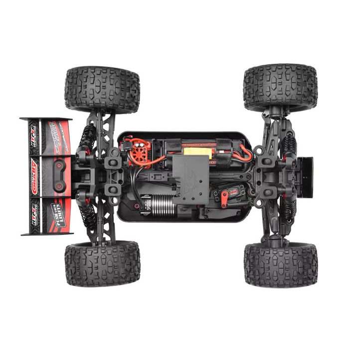 Corally Punisher 4 Brushless 4S RC Basher Truck ARTR (no Batt/Cgr) - Red