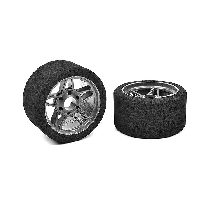 Corally Attack Foam Tires 1/8 Circuit 35 Shore Front Carbon