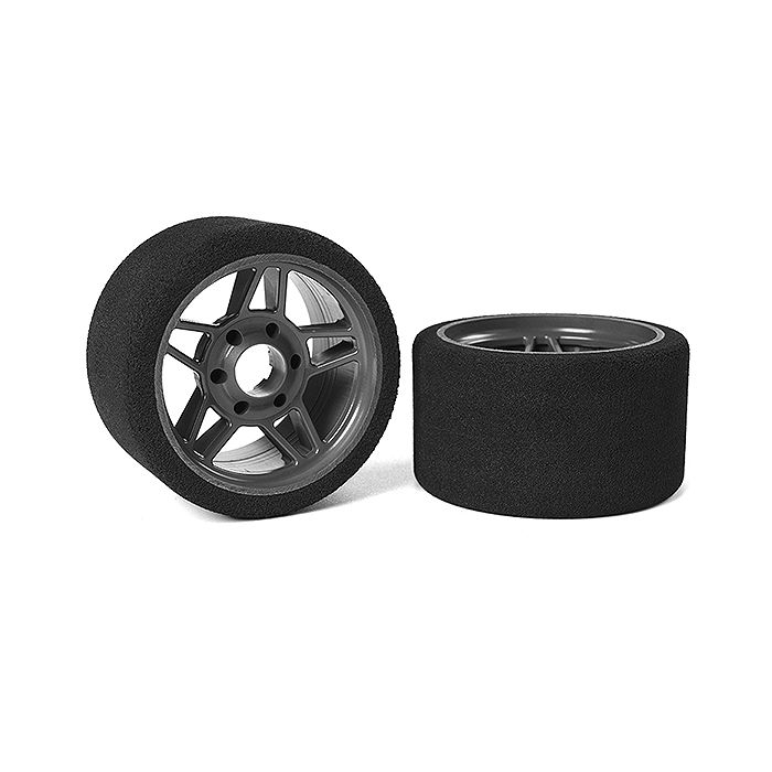 Corally Attack Foam Tires 1/8 Ssx8 32 Shore Front 65mm Carbo