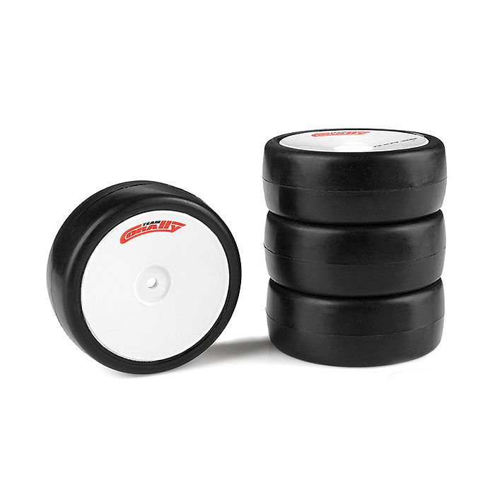 Corally Attack Rxc V2 Rubber Tires 1/10 Ep Touring 28 Shore