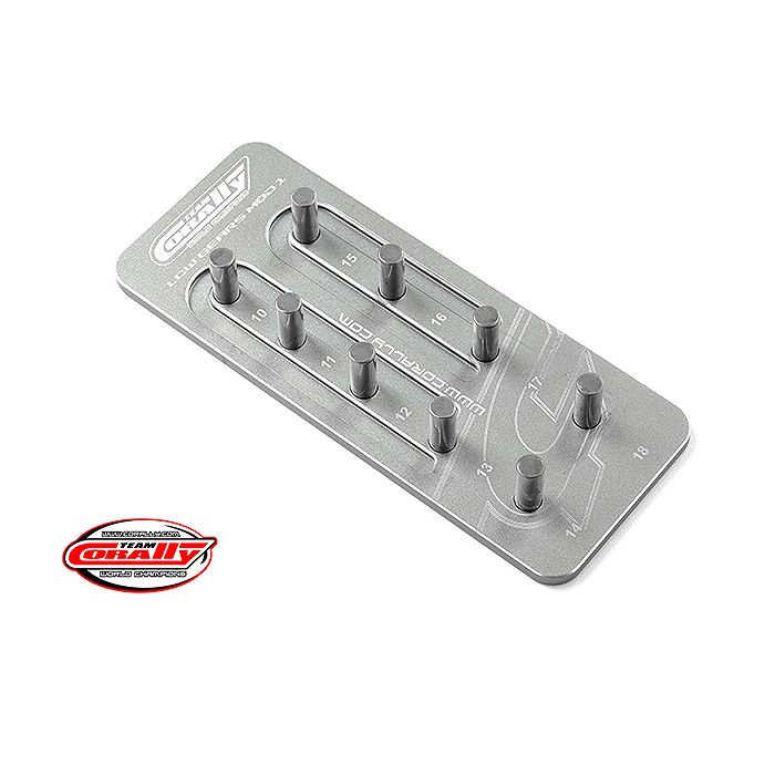Corally Pinion Caddy M1.0 9 Pinions 5mm