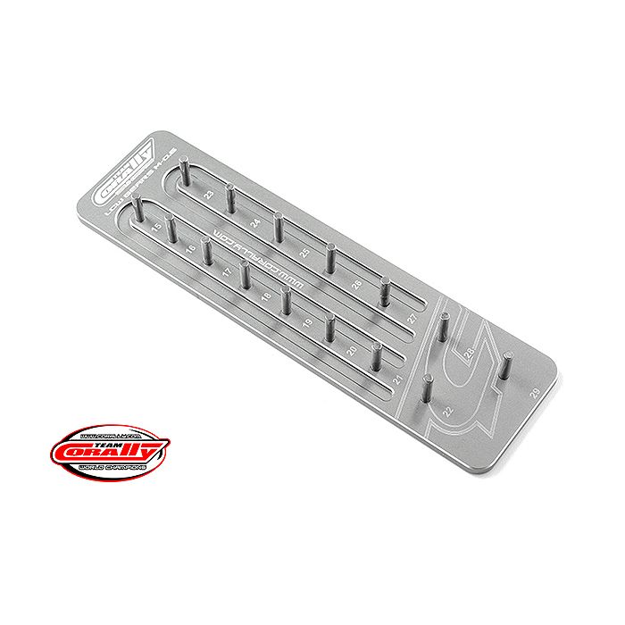 Corally Pinion Caddy M0.6 15 Pinions 3.17mm