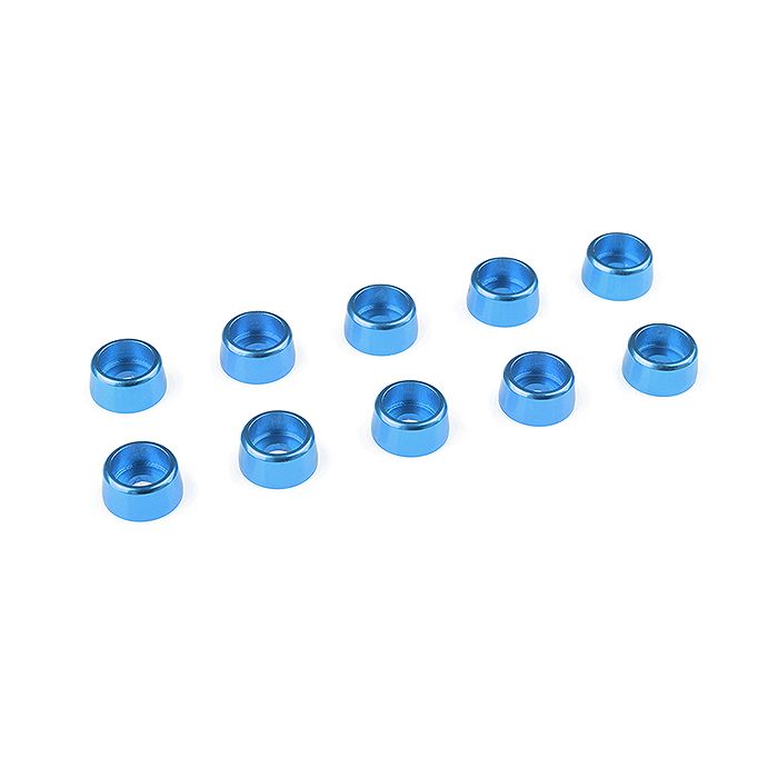 Corally Aluminium Washer For M 3 Socket Head Screws Od=8mm Bl