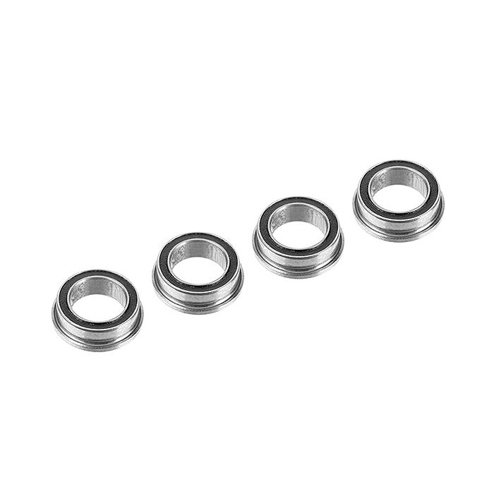 Corally Ball Bearing Abec 3 1/4 X 3/8 Flanged 4 Pcs