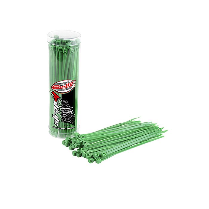 Corally Strapit Cable Tie Raps Green 2.5x100mm 50 Pcs