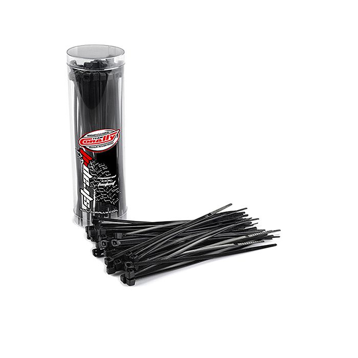 Corally Strapit Cable Tie Raps Black 2.5x100mm 50 Pcs
