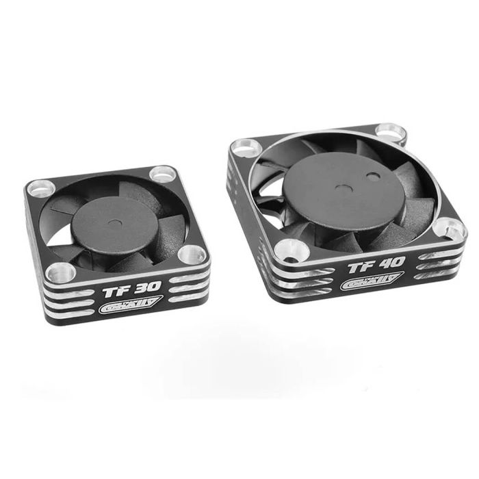 Corally Ultra High Speed Cooling Fan 40mm 6v8,4v Black/Silv
