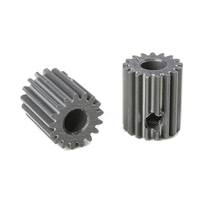 Corally 64 Dp Pinion Short Hard Anodised Al7075 17 Teeth Shaft Dia. 3.17mm