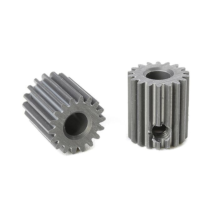 Corally 64 Dp Pinion Short Hard Anodised Al7075 18 Teeth Shaft Dia. 3.17mm