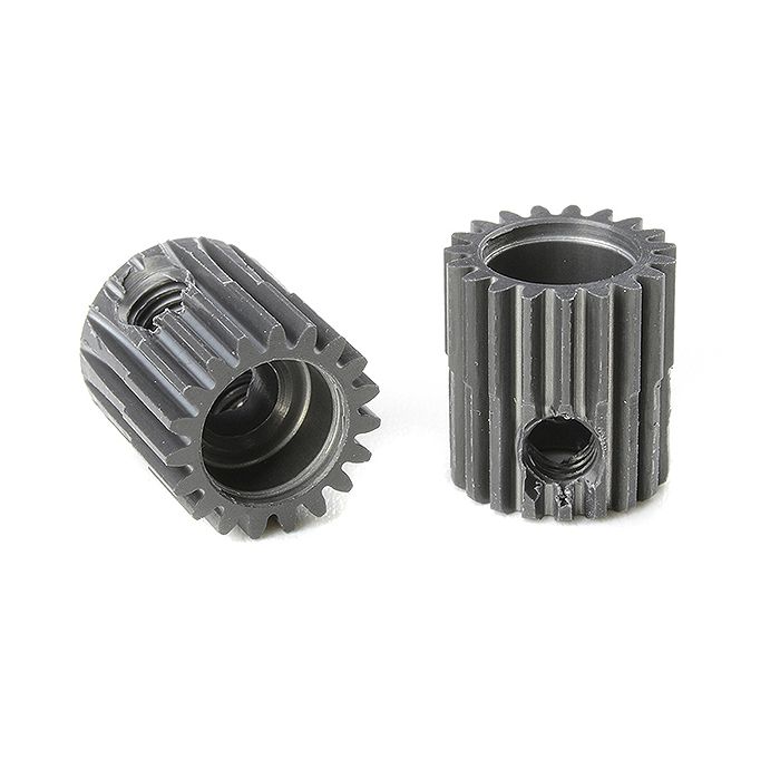 Corally 64 Dp Pinion Short Hard Anodised Al7075 19 Teeth Shaft Dia. 3.17mm