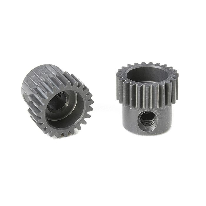 Corally 64 Dp Pinion Short Hard Anodised Al7075 23 Teeth Shaft Dia. 3.17mm