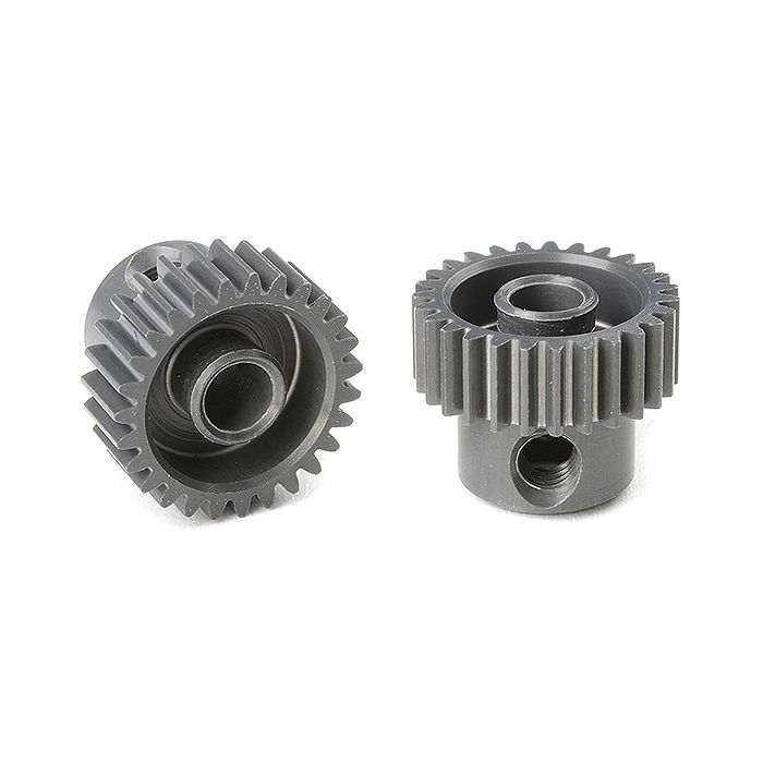 Corally 64 Dp Pinion Short Hard Anodised Al7075 27 Teeth Shaft Dia. 3.17mm