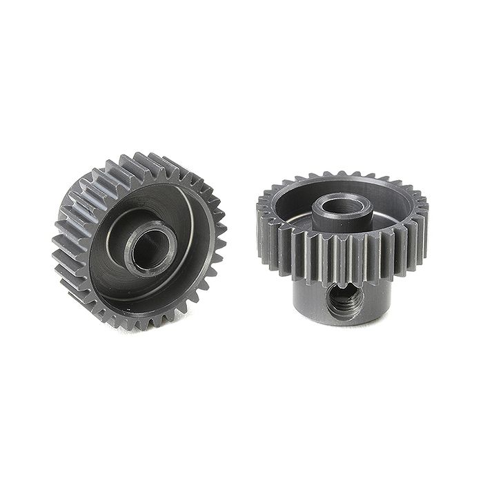 Corally 64 Dp Pinion Short Hard Anodised Al7075 32 Teeth Shaft Dia. 3.17mm