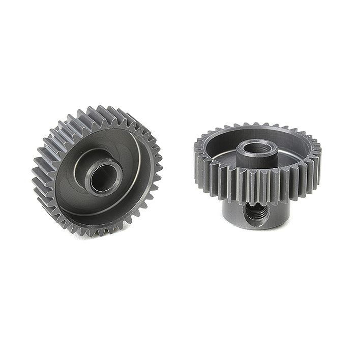 Corally 64 Dp Pinion Short Hard Anodised Al7075 35 Teeth Shaft Dia. 3.17mm