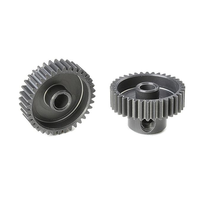 Corally 64 Dp Pinion Short Hard Anodised Al7075 36 Teeth Shaft Dia. 3.17mm