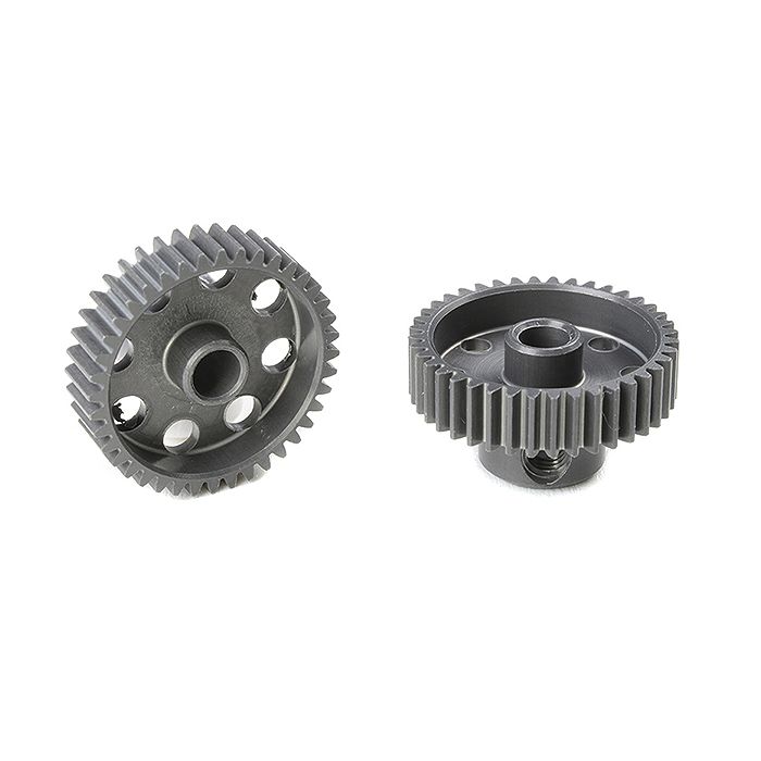 Corally 64 Dp Pinion Short Hard Anodised Al7075 40 Teeth Shaft Dia. 3.17mm