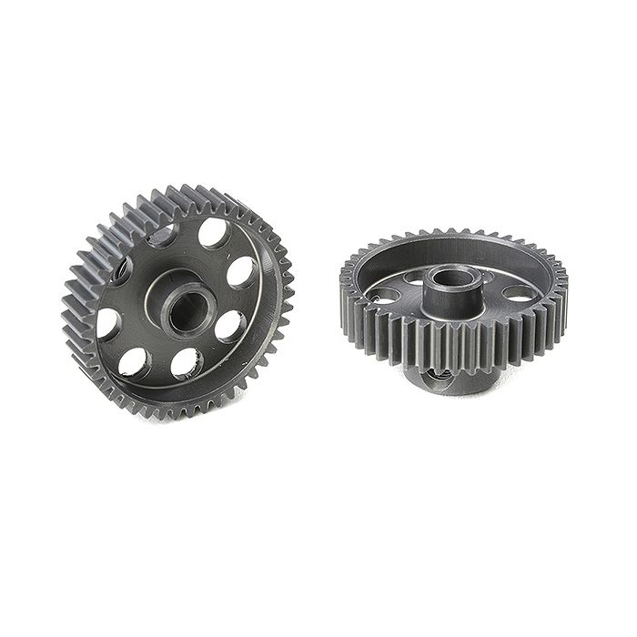 Corally 64 Dp Pinion Short Hard Anodised Al7075 44 Teeth Shaft Dia. 3.17mm