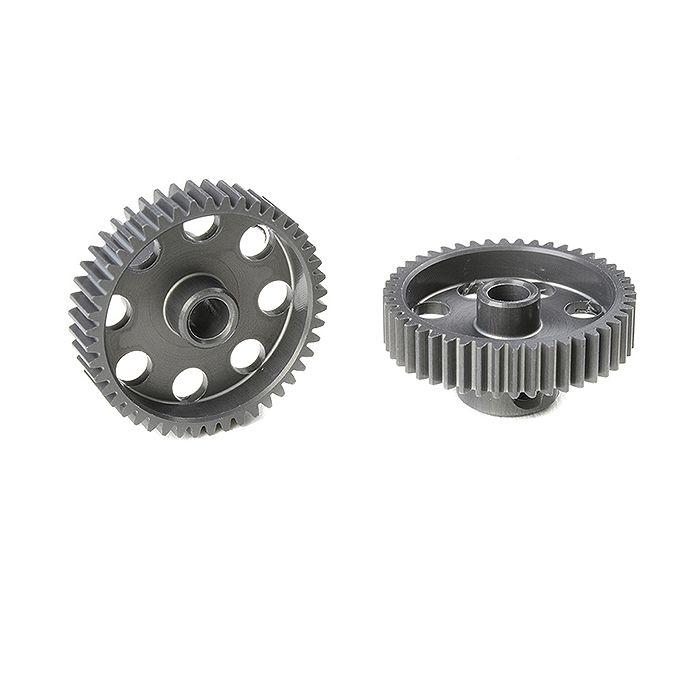 Corally 64 Dp Pinion Short Hard Anodised Al7075 46 Teeth Shaft Dia. 3.17mm