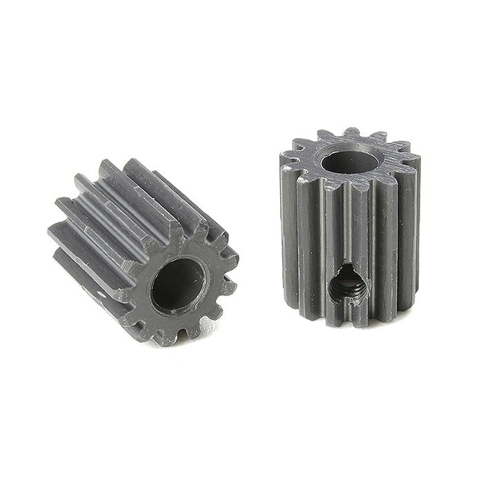 Corally 48 Dp Pinion Short Hard Anodised Al7075 13 Teeth Shaft Dia. 3.17mm