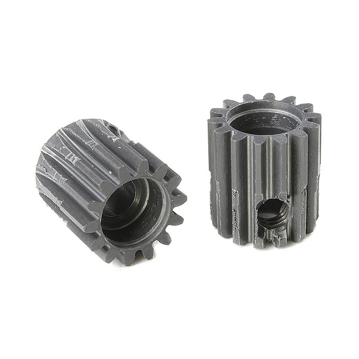 Corally 48 Dp Pinion Short Hard Anodised Al7075 14 Teeth Shaft Dia. 3.17mm