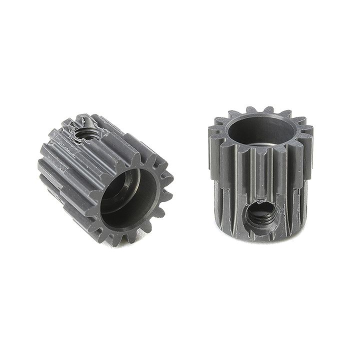 Corally 48 Dp Pinion Short Hard Anodised Al7075 15 Teeth Shaft Dia. 3.17mm