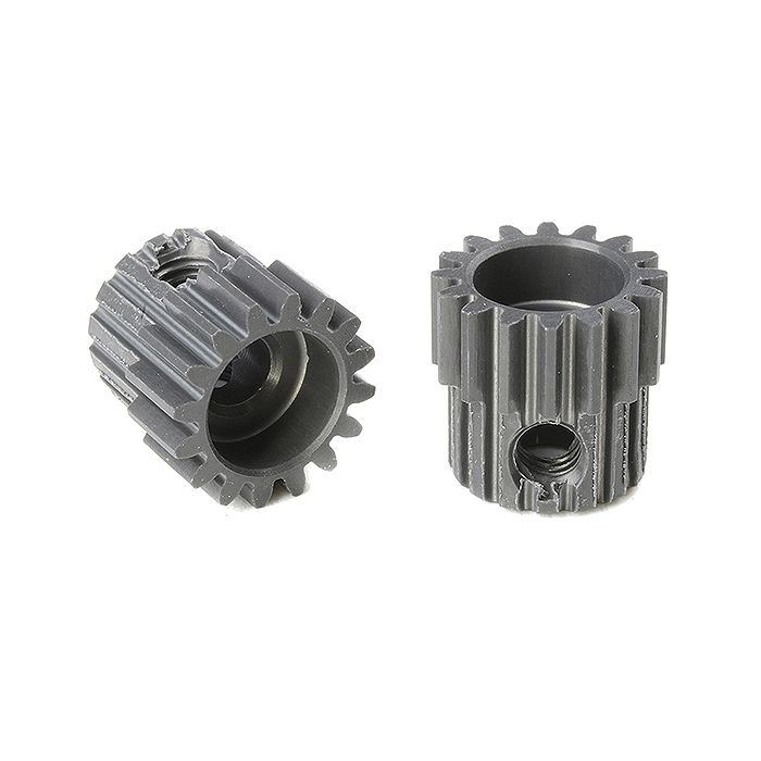 Corally 48 Dp Pinion Short Hard Anodised Al7075 16 Teeth Shaft Dia. 3.17mm