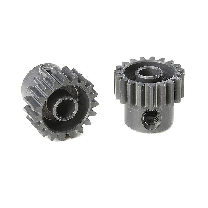 Corally 48 Dp Pinion Short Hard Anodised Al7075 19 Teeth Shaft Dia. 3.17mm