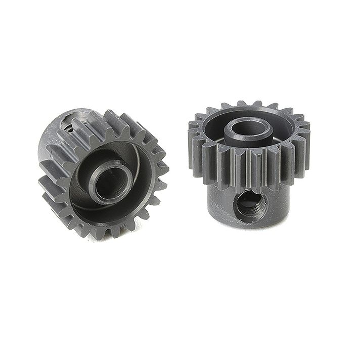 Corally 48 Dp Pinion Short Hard Anodised Al7075 20 Teeth Shaft Dia. 3.17mm