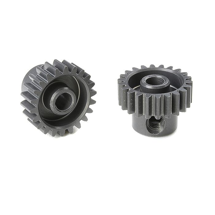 Corally 48 Dp Pinion Short Hard Anodised Al7075 21 Teeth Shaft Dia. 3.17mm
