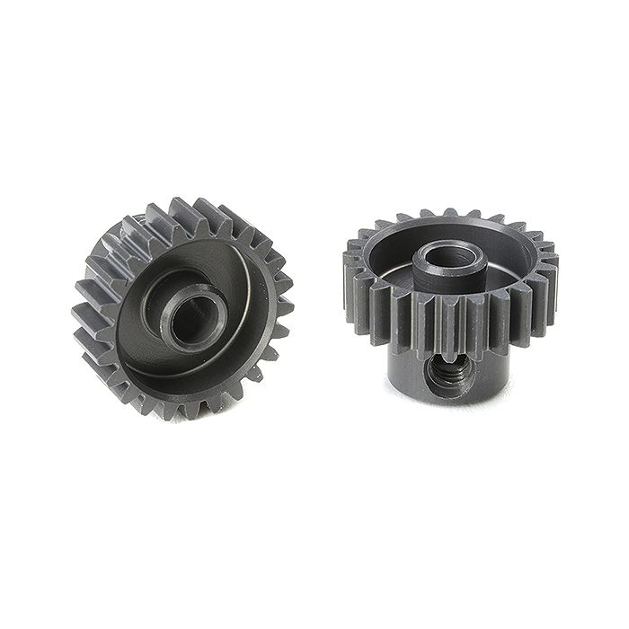 Corally 48 Dp Pinion Short Hard Anodised Al7075 24 Teeth Shaft Dia. 3.17mm
