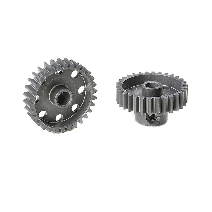 Corally 48 Dp Pinion Short Hard Anodised Al7075 30 Teeth Shaft Dia. 3.17mm
