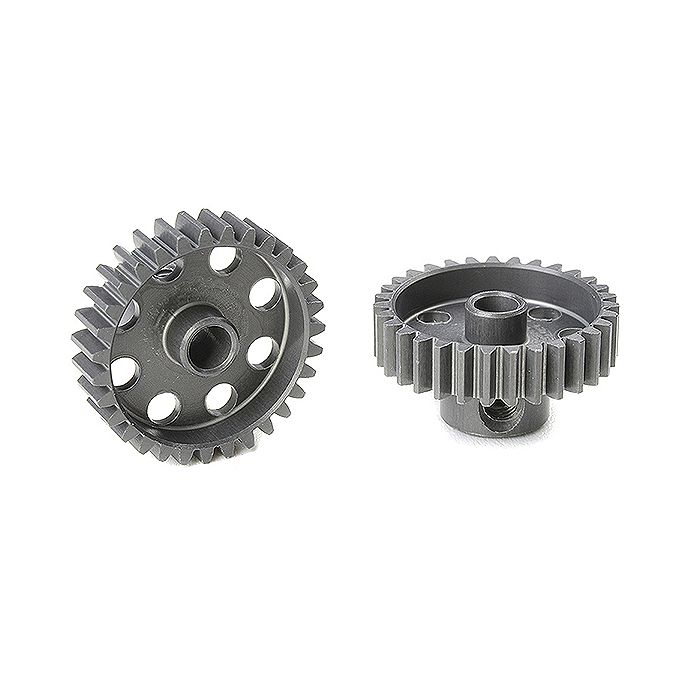 Corally 48 Dp Pinion Short Hard Anodised Al7075 31 Teeth Shaft Dia. 3.17mm