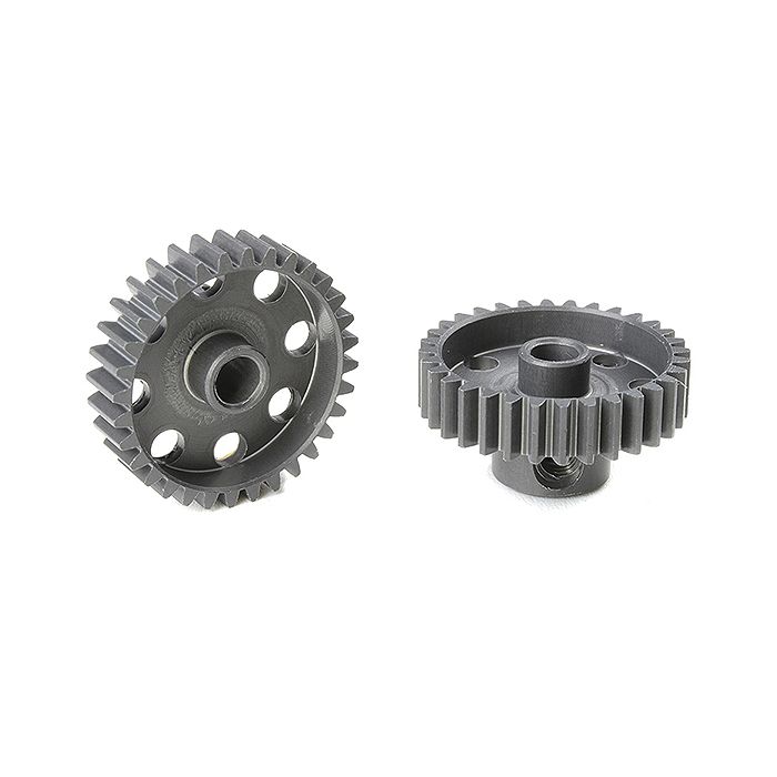 Corally 48 Dp Pinion Short Hard Anodised Al7075 32 Teeth Shaft Dia. 3.17mm
