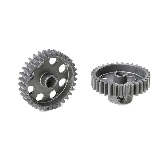 Corally 48 Dp Pinion Short Hard Anodised Al7075 33 Teeth Shaft Dia. 3.17mm