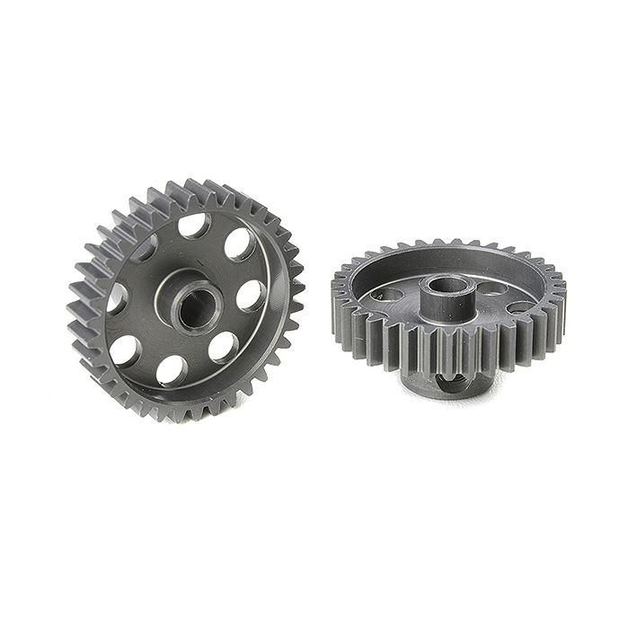 Corally 48 Dp Pinion Short Hard Anodised Al7075 35 Teeth Shaft Dia. 3.17mm