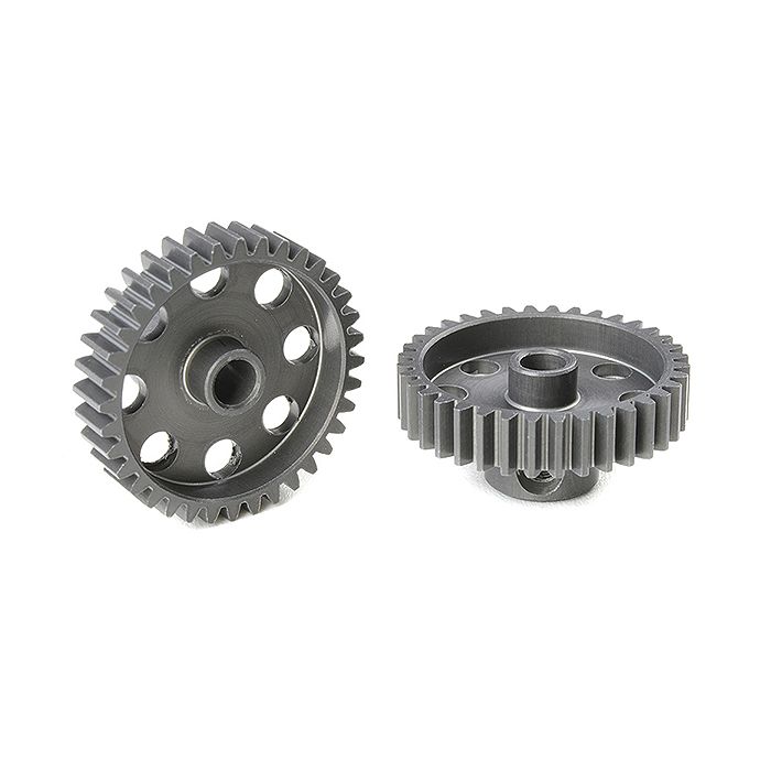 Corally 48 Dp Pinion Short Hard Anodised Al7075 36 Teeth Shaft Dia. 3.17mm