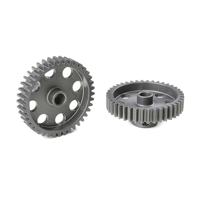 Corally 48 Dp Pinion Short Hard Anodised Al7075 40 Teeth Shaft Dia. 3.17mm