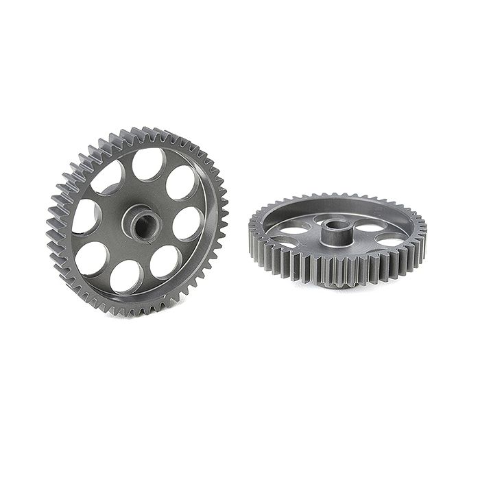 Corally 48 Dp Pinion Short Hard Anodised Al7075 48 Teeth Shaft Dia. 3.17mm