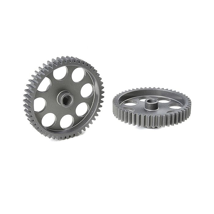 Corally 48 Dp Pinion Short Hard Anodised Al7075 50 Teeth Shaft Dia. 3.17mm
