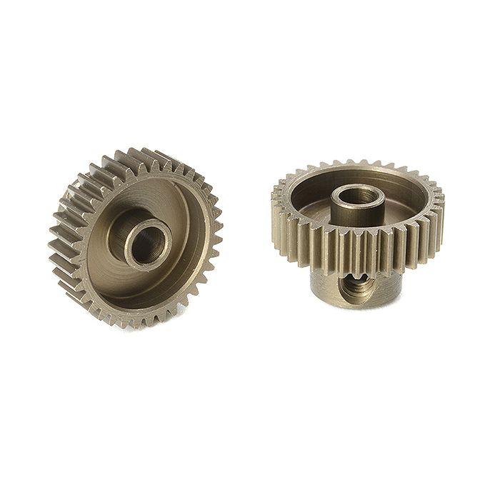 Corally 64 Dp Pinion Short Hardened Steel 35 Teeth Shaft Dia. 3.17mm