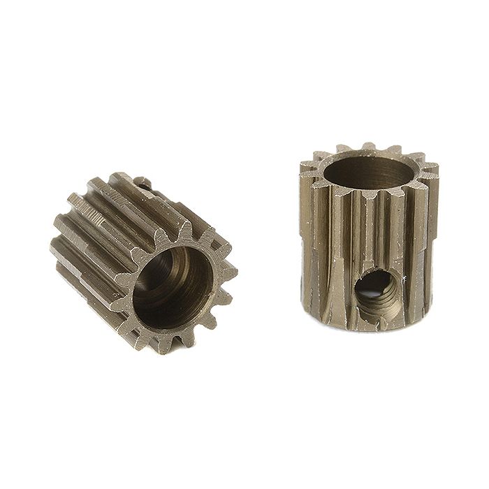 Corally 48 Dp Pinion Short Hardened Steel 14 Teeth Shaft Dia. 3.17mm