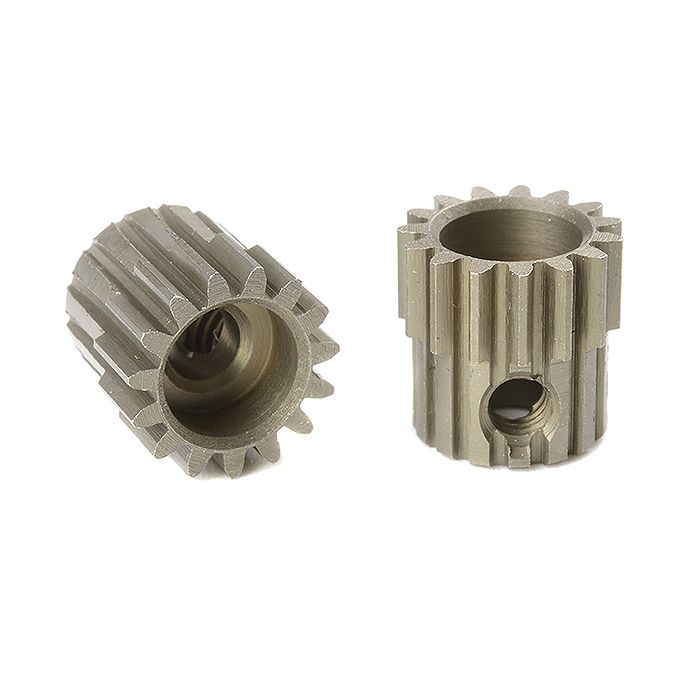 Corally 48 Dp Pinion Short Hardened Steel 15 Teeth Shaft Dia. 3.17mm