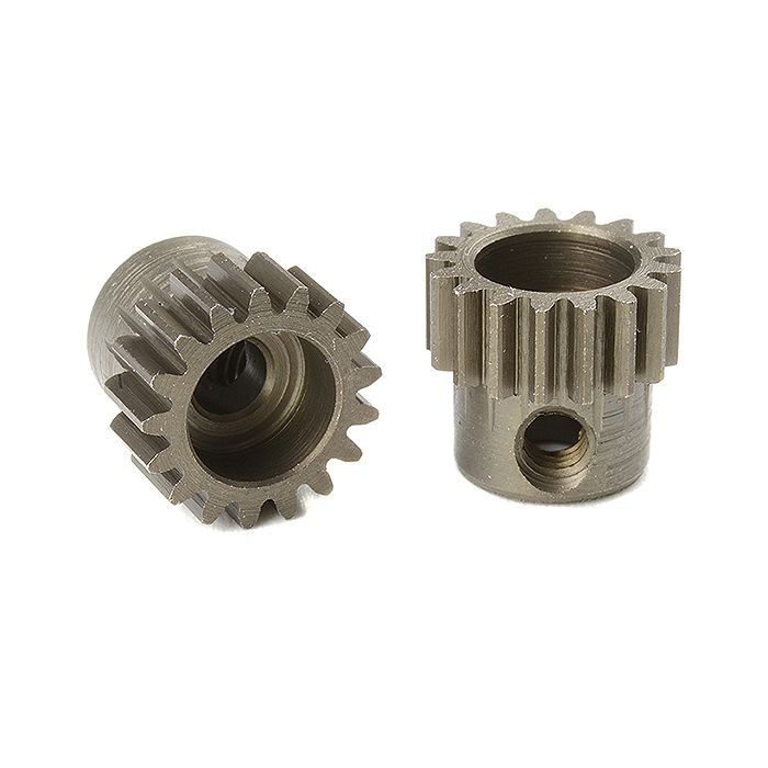 Corally 48 Dp Pinion Short Hardened Steel 17 Teeth Shaft Dia. 3.17mm