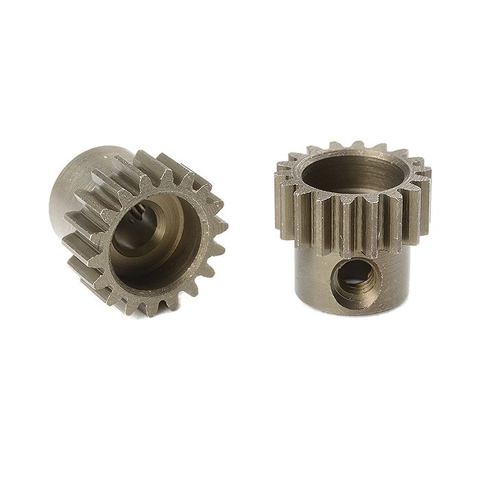 Corally 48 Dp Pinion Short Hardened Steel 18 Teeth Shaft Dia. 3.17mm