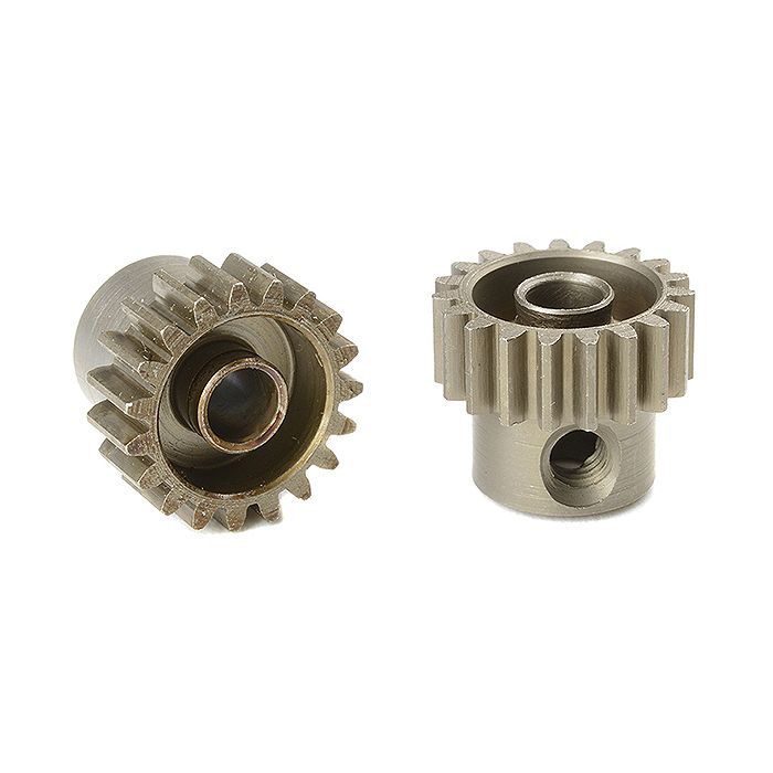 Corally 48 Dp Pinion Short Hardened Steel 19 Teeth Shaft Dia. 3.17mm
