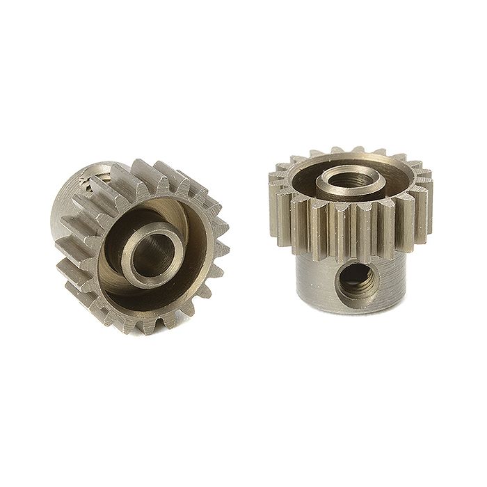 Corally 48 Dp Pinion Short Hardened Steel 20 Teeth Shaft Dia. 3.17mm